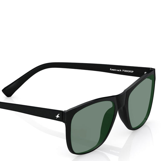 Brown Wayfarer Men Sunglasses (P380GR3P|57)