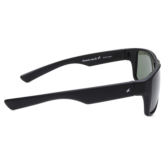 Black Square Men Sunglasses (P419GR1)