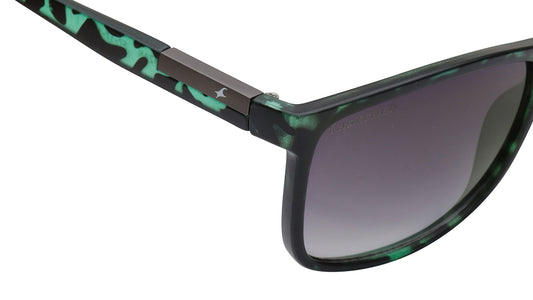 Black Square Rimmed Sunglasses From Fastrack (P429BK10)