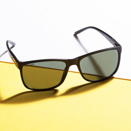 Black Wayfarer Men Sunglasses (P429GR3)