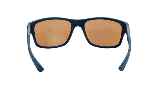 Brown and Blue Square Rimmed Sunglasses From Fastrack (P448BR8)