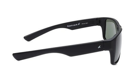 Black Square Men Sunglasses (P419GR1)