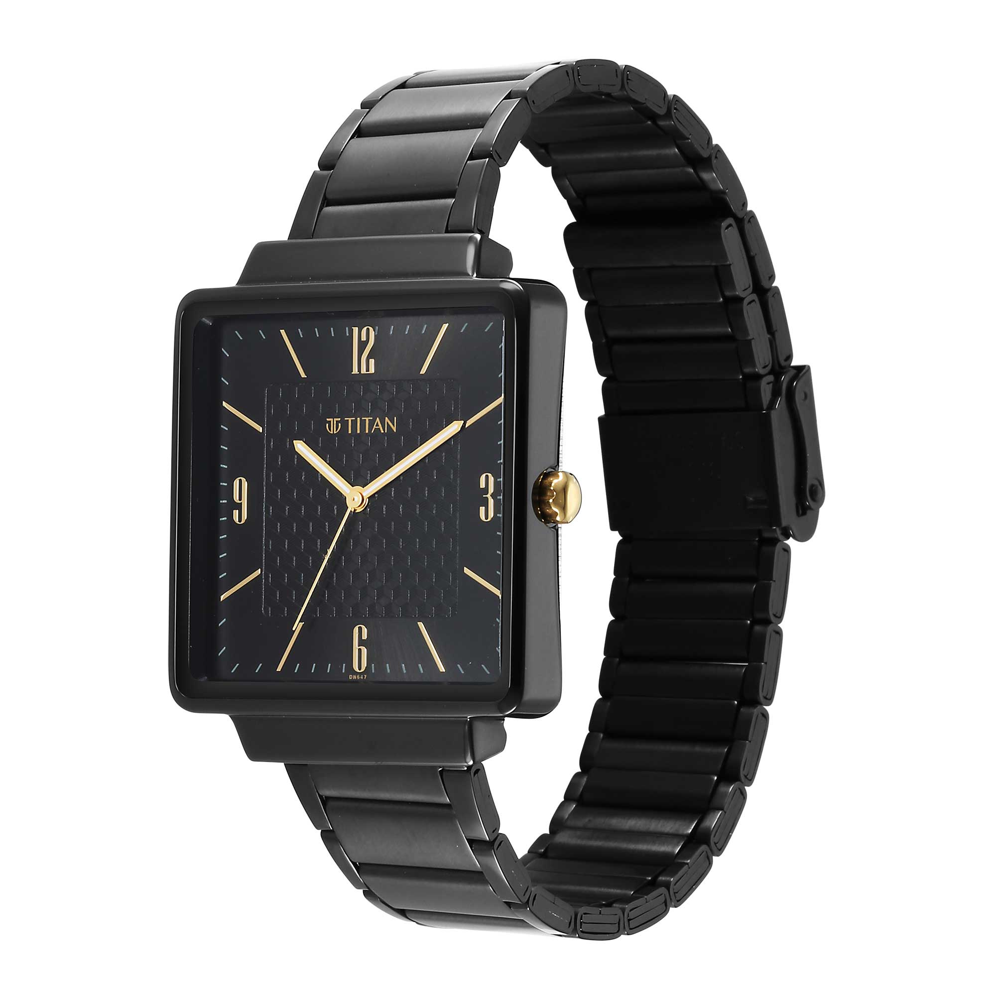 Titan Karishma Black Dial Watch for Men