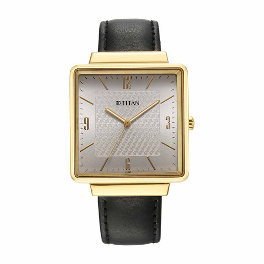 Titan Karishma Silver Dial Watch for Men (10005YL01)