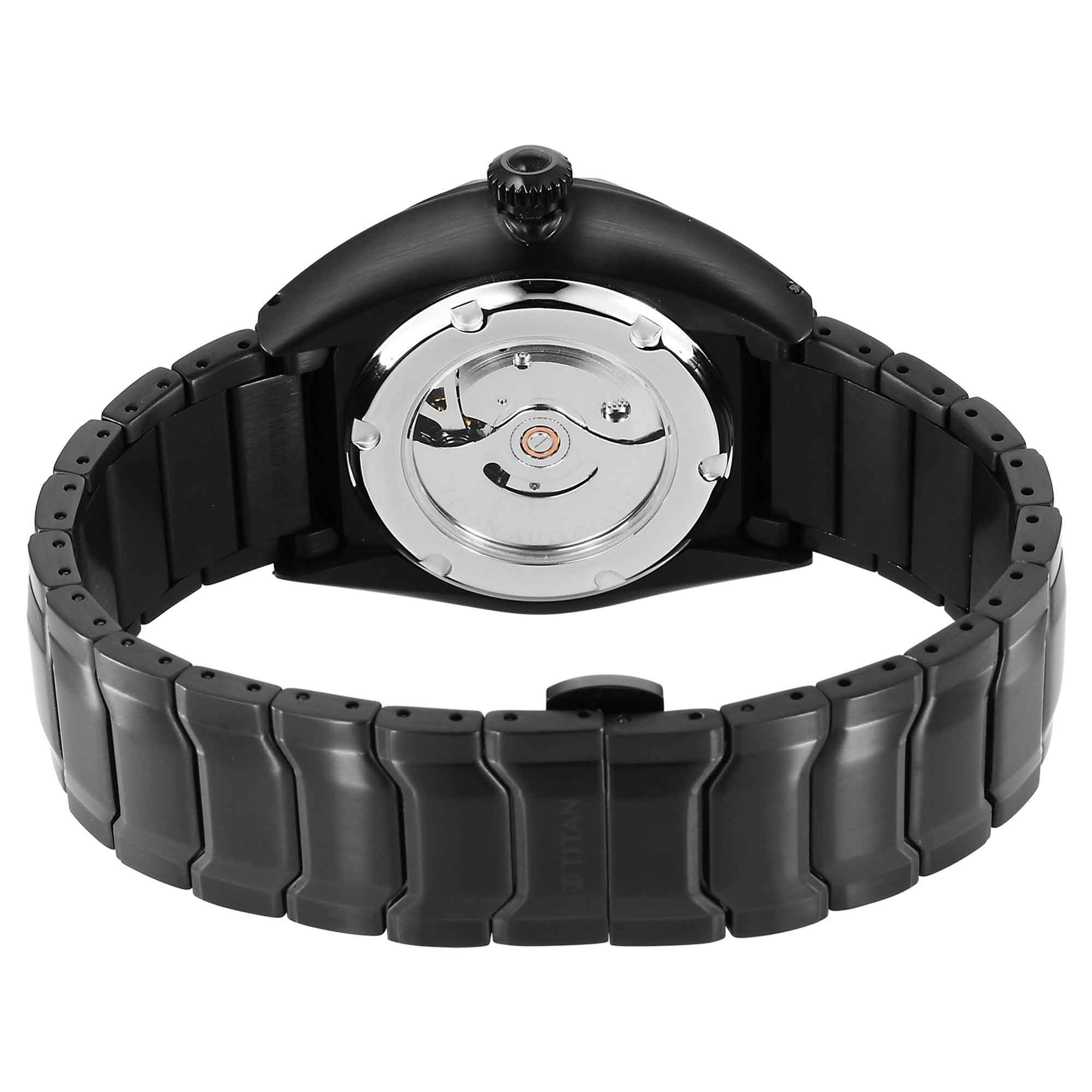 ساعة تيتان ستيلر لونا كامبابا جاسبر الأوتوماتيكية