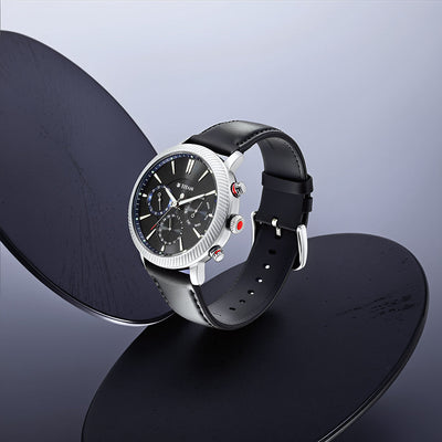 Titan Stellar Black Dial Multifunctional Analog Watch