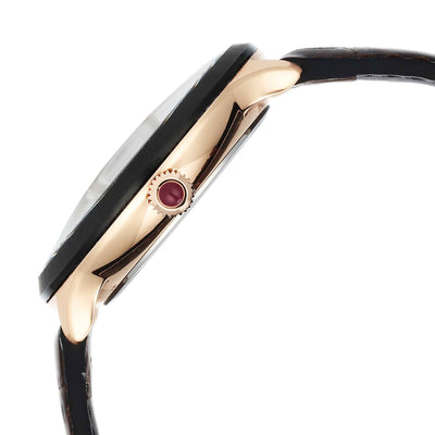 ساعة تيتان ستيلار لونا صن مون ديسك ذات المينا البني