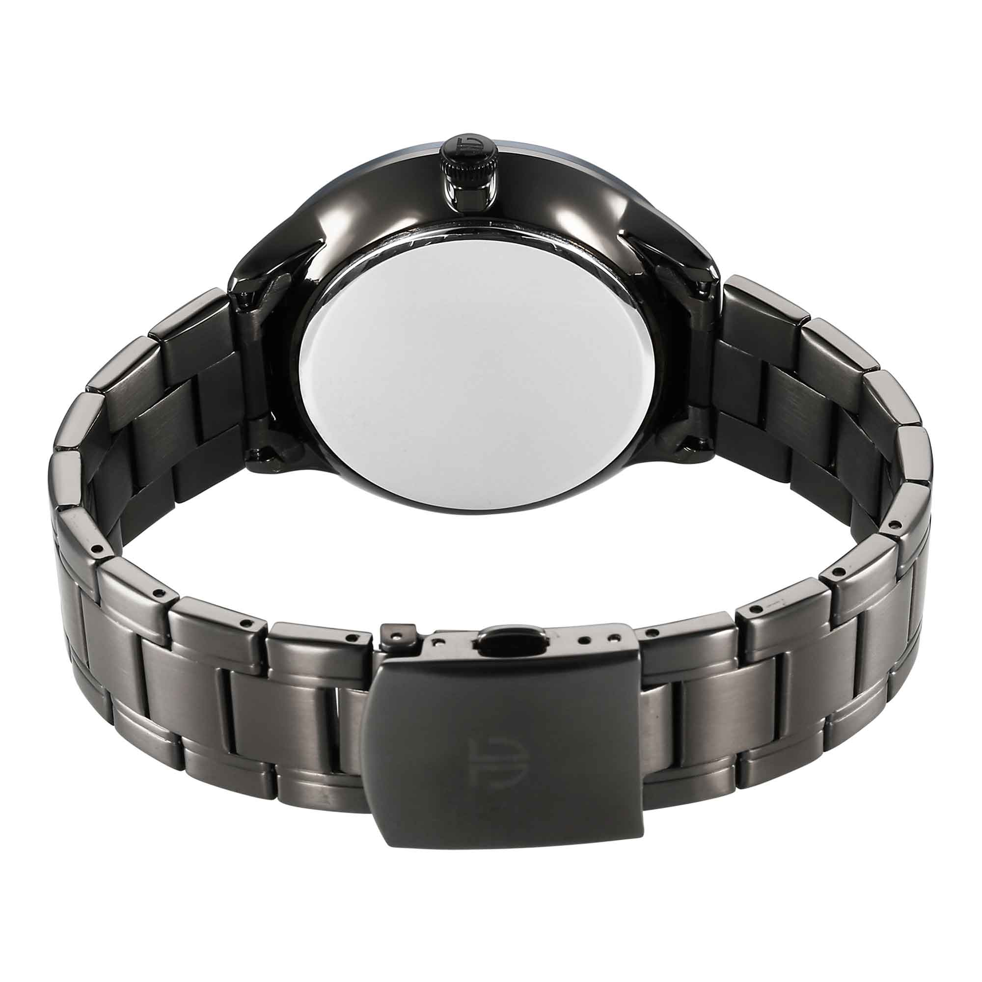 Titan Stellar Caelum Sun Moon Grey Sub-Dial Watch