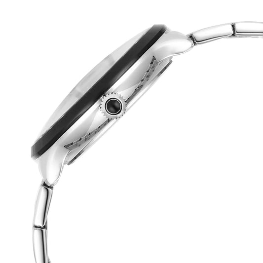 ساعة تيتان ستيلار لونا صن مون ديسك رمادية المينا