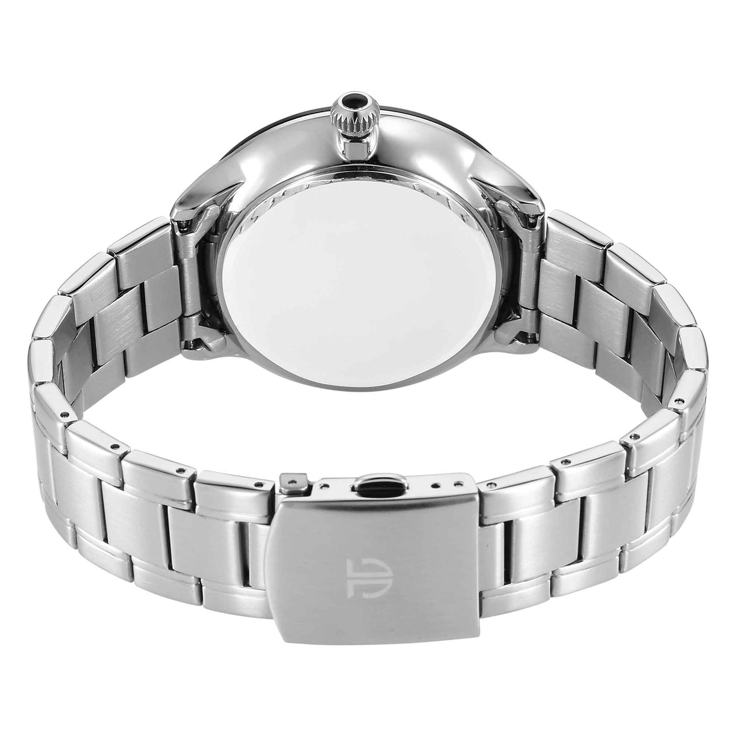 Titan Stellar Luna Sun Moon Disc Grey Dial Watch