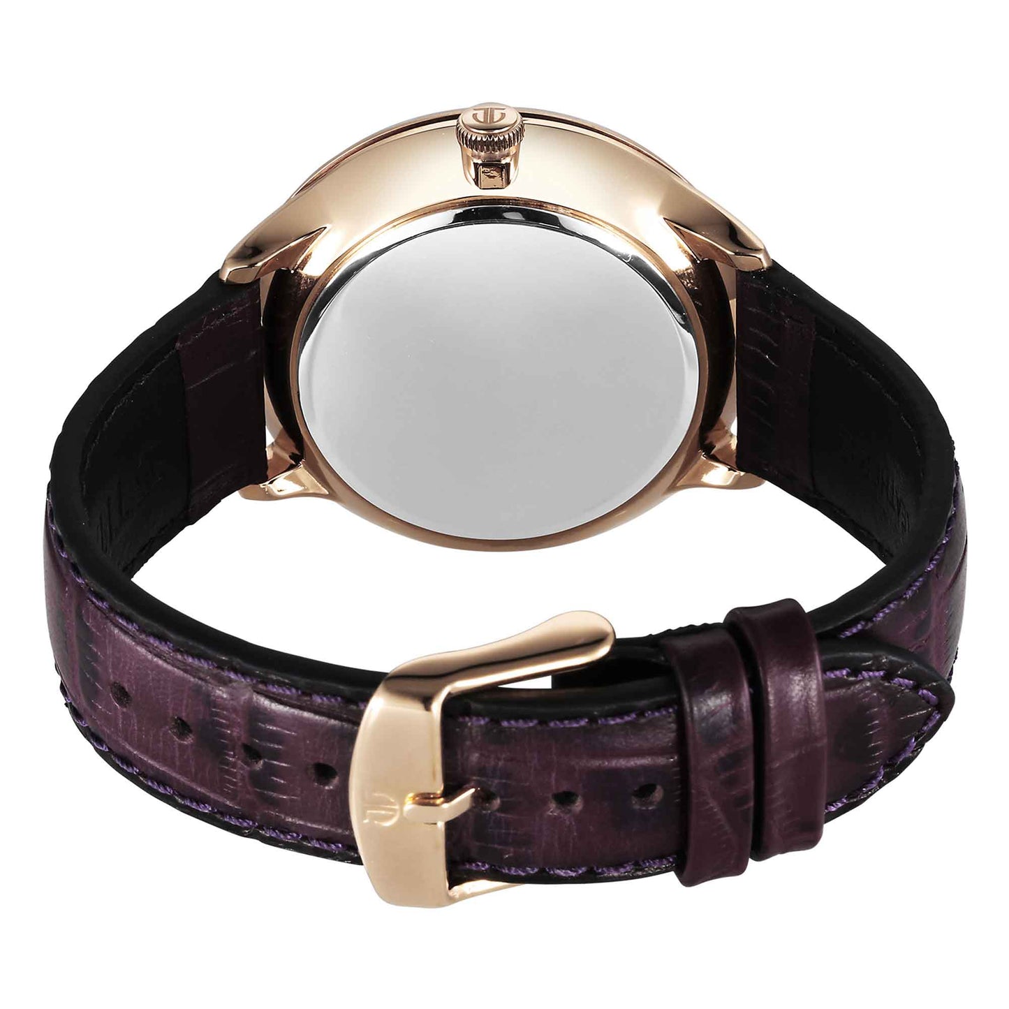 Titan Stellar Caelum Sun Moon Purple Sub-Dial Watch