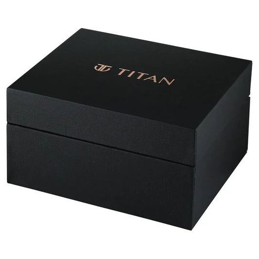 Titan Classique Yellow Dial Interchangeable Straps Analog Watch for Men