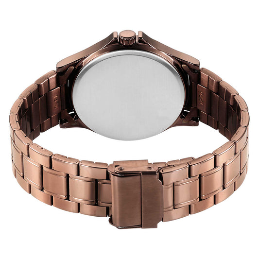 Titan Karishma Quartz Analog with Date Black Dial Stainless Steel Strap Watch For Men