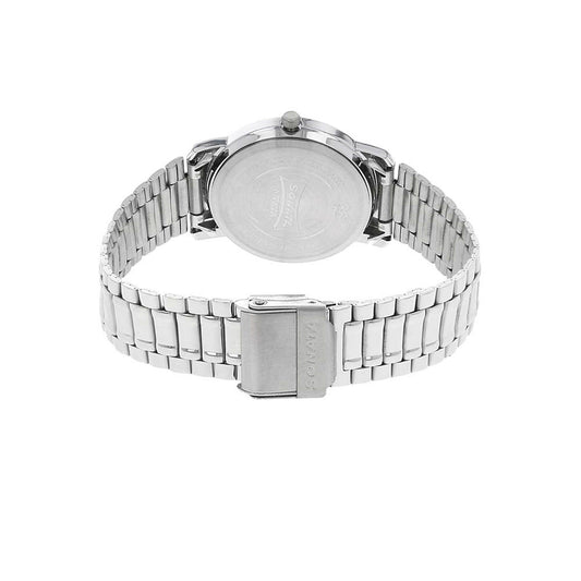 Sonata White Dial Analog Watch for Men 1013SM01