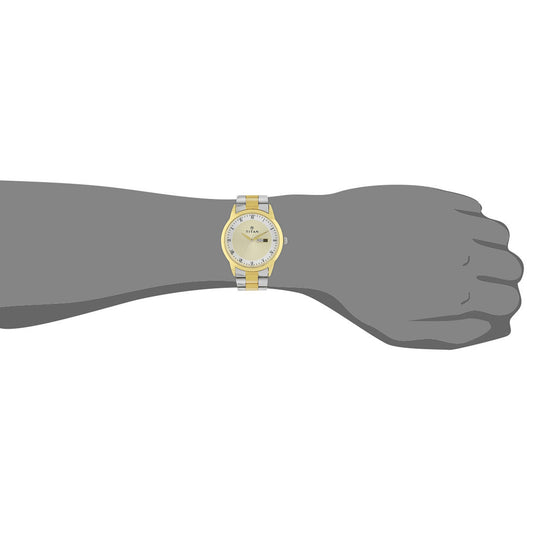 Titan Regalia Champagne Dial Alog Watch for Men (1584BM02)