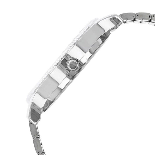 Titan White Dial Alog Watch for Men (1650BM01)