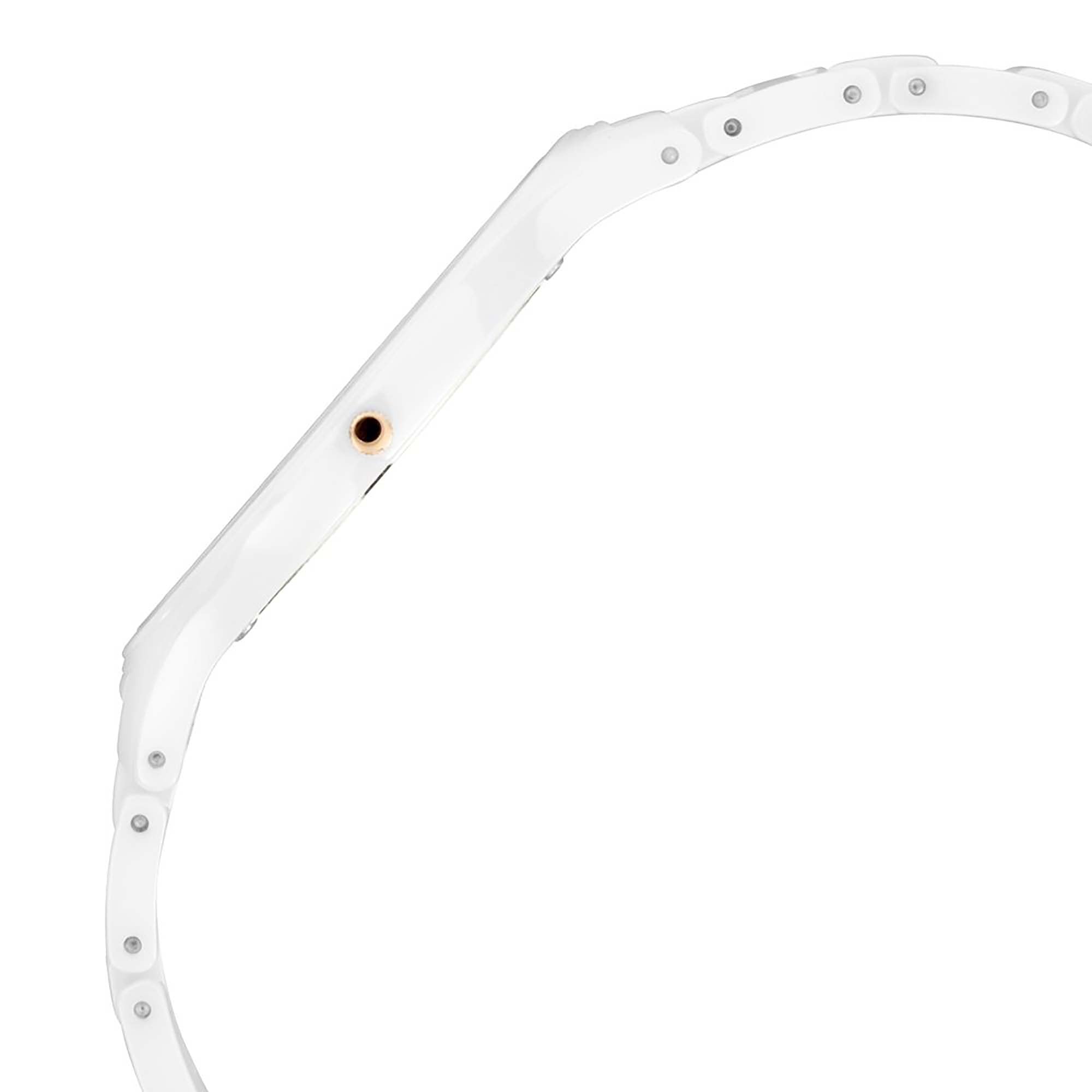 Titan Edge CeramicWhite Dial Analog Ceramic Strap watch for Men