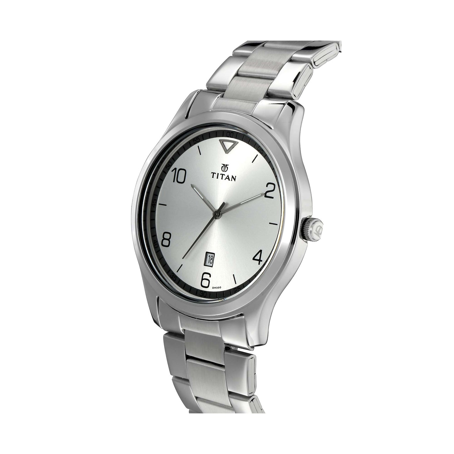 Titan Neo White Dial Alog Watch for Men (1770SM01)