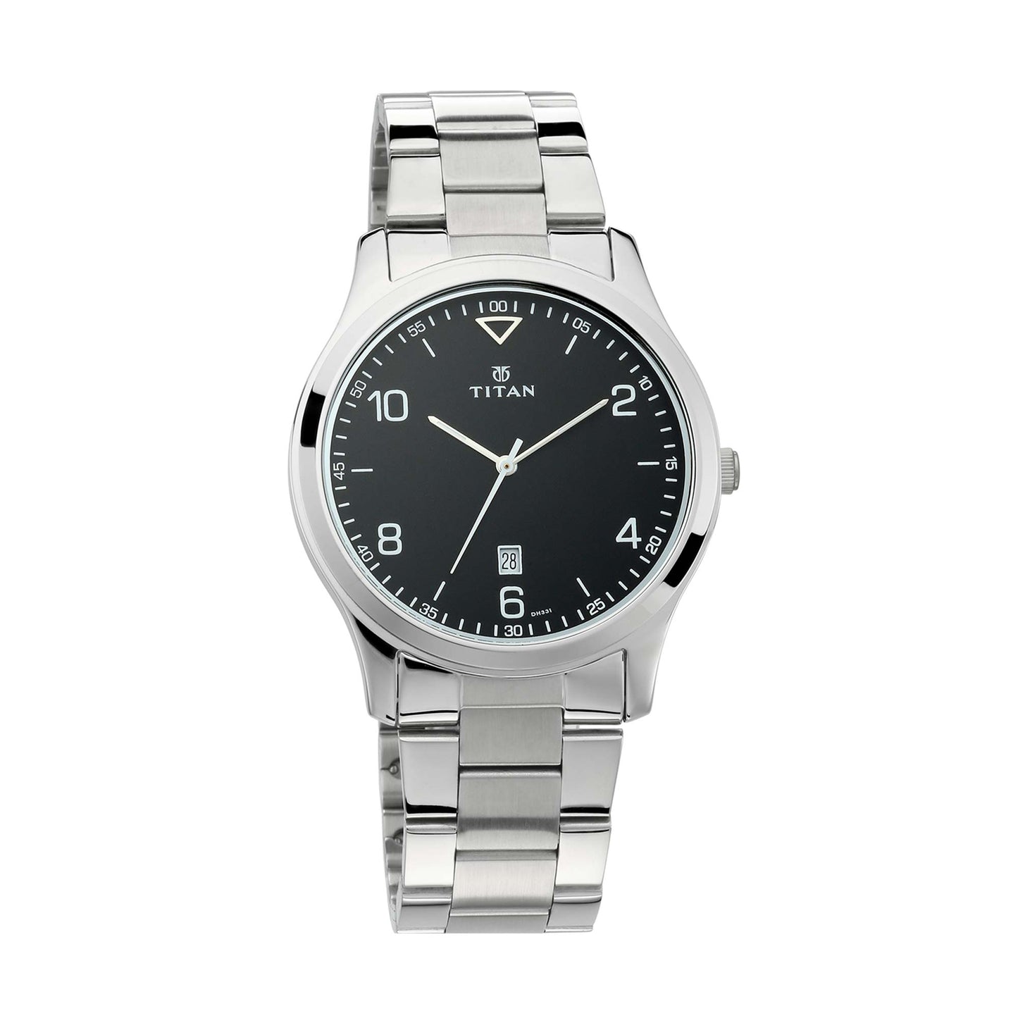 Titan Neo Black Dial Alog Watch for Men (1770SM02)
