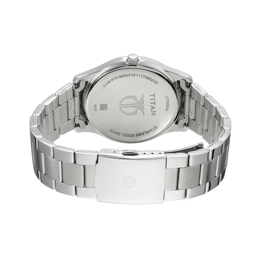 Titan Neo Black Dial Alog Watch for Men (1770SM02)