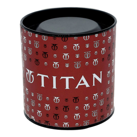 Titan Analog with Day and Date Blue Dial Stainless Steel Strap watch for Men