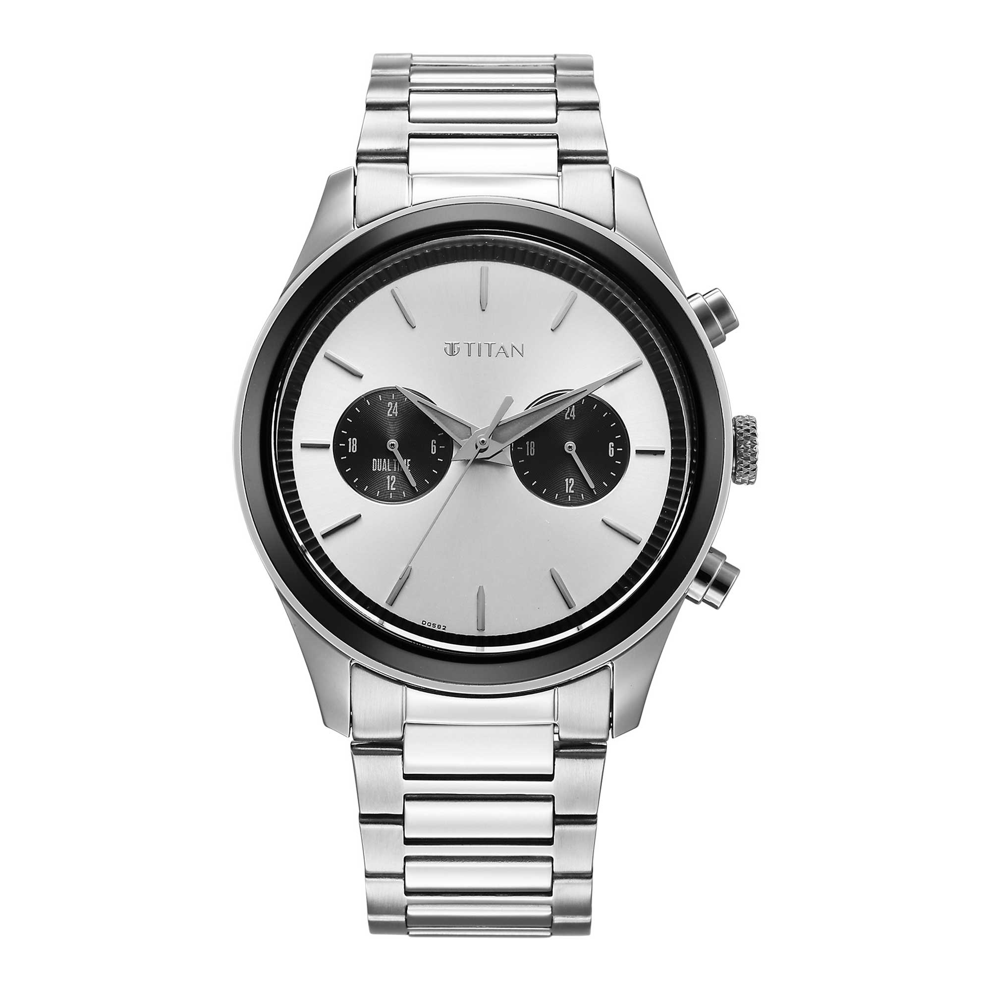 Titan Men Stainless Steel Round Shape Watches(1805KM13) (Copy)