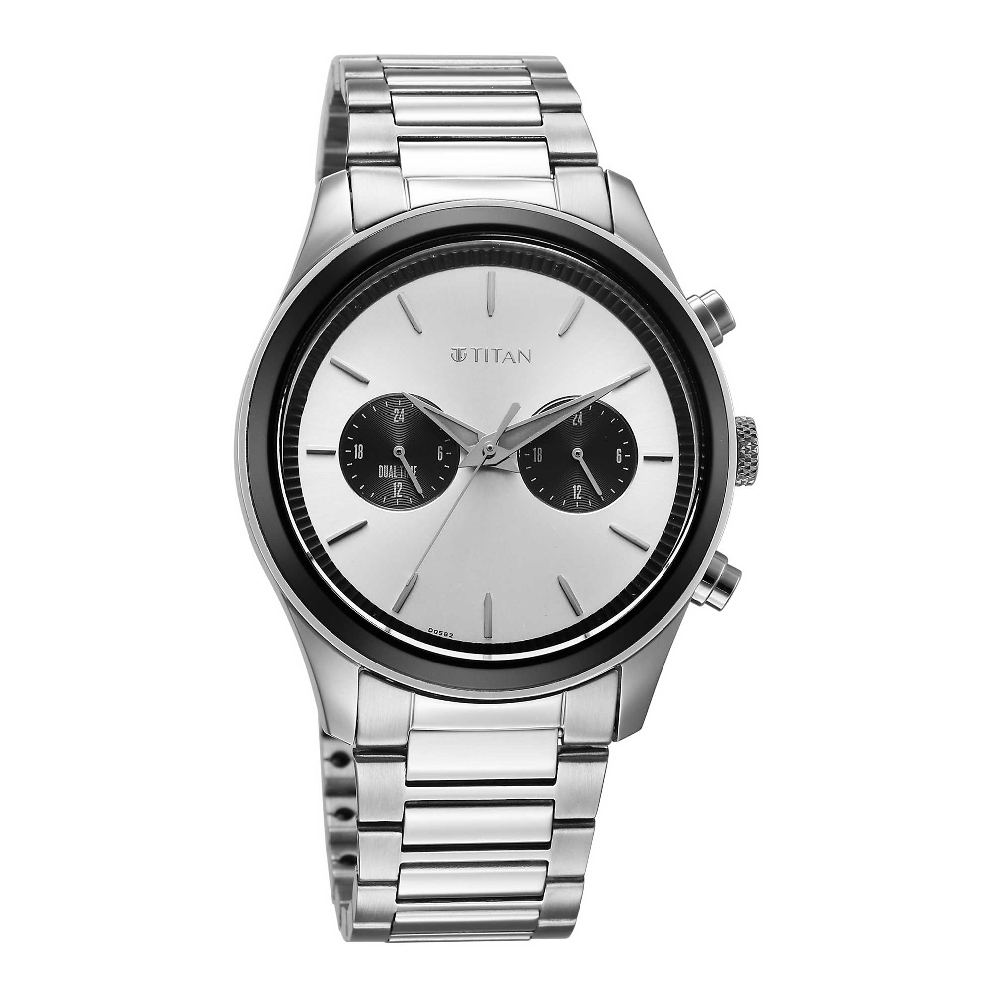 Titan Men Stainless Steel Round Shape Watches(1805KM13) (Copy)