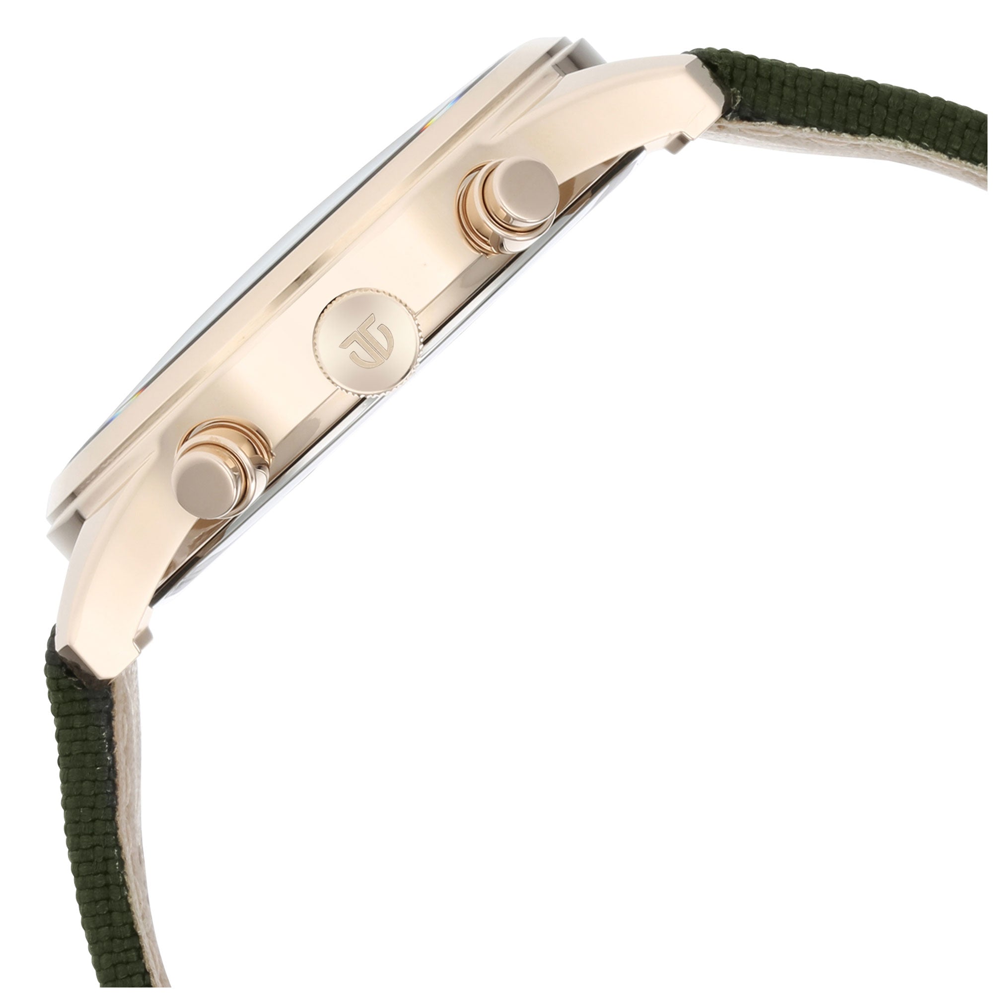 Neo Splash Green Dial Fabric Strap Watch (1805WP01)