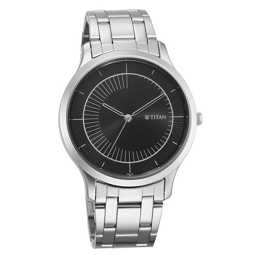 Titan Gents Stainless Sliver Strap watch (1825SM01)
