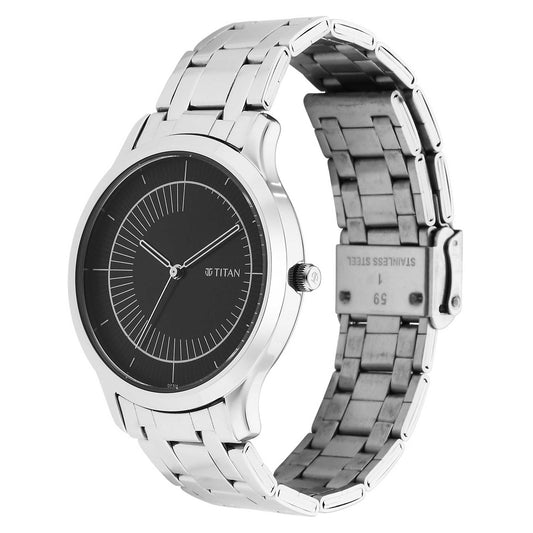 Titan Gents Stainless Sliver Strap watch (1825SM01)