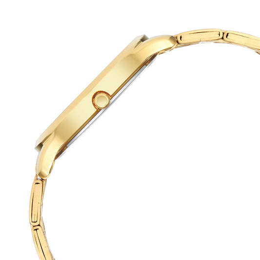 Karishma Radiance Champagne Dial Alog Watch for Men (1825YM08)