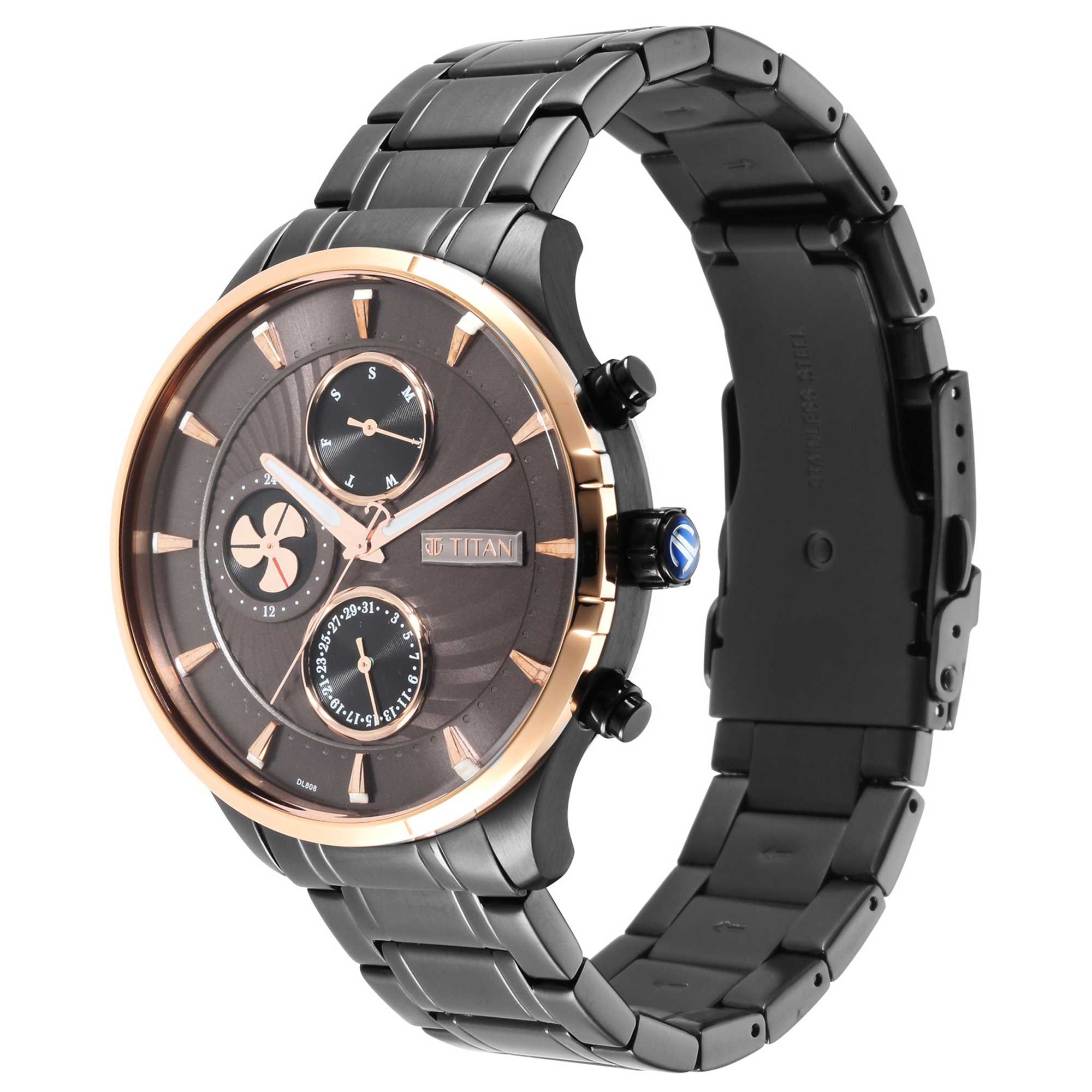 Maritime Watch with Anthracite Dial & Stainless Steel Strap