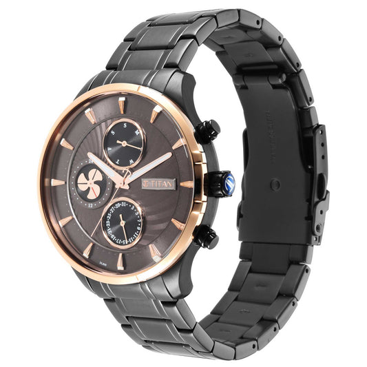 Maritime Watch with Anthracite Dial & Stainless Steel Strap