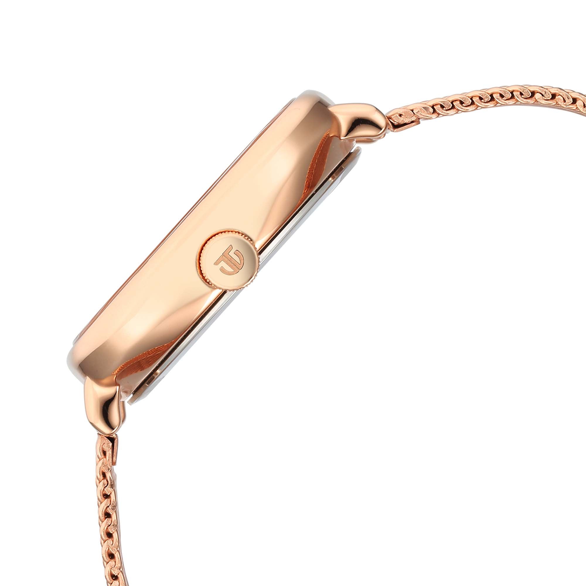 Titan Neo Curve Quartz Analog with Date Brown Dial Stainless Steel Strap Watch For Men