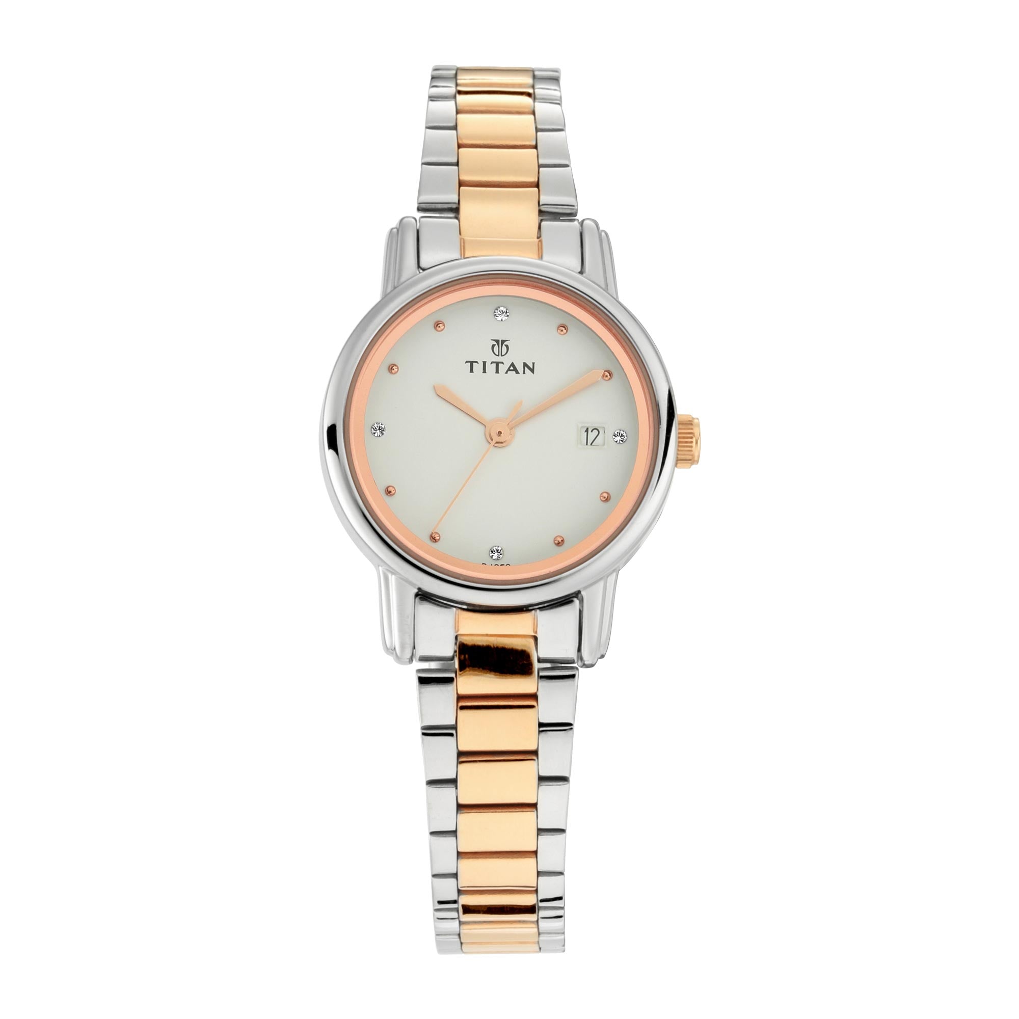 White Dial Stainless Steel Watch (2572KM01)