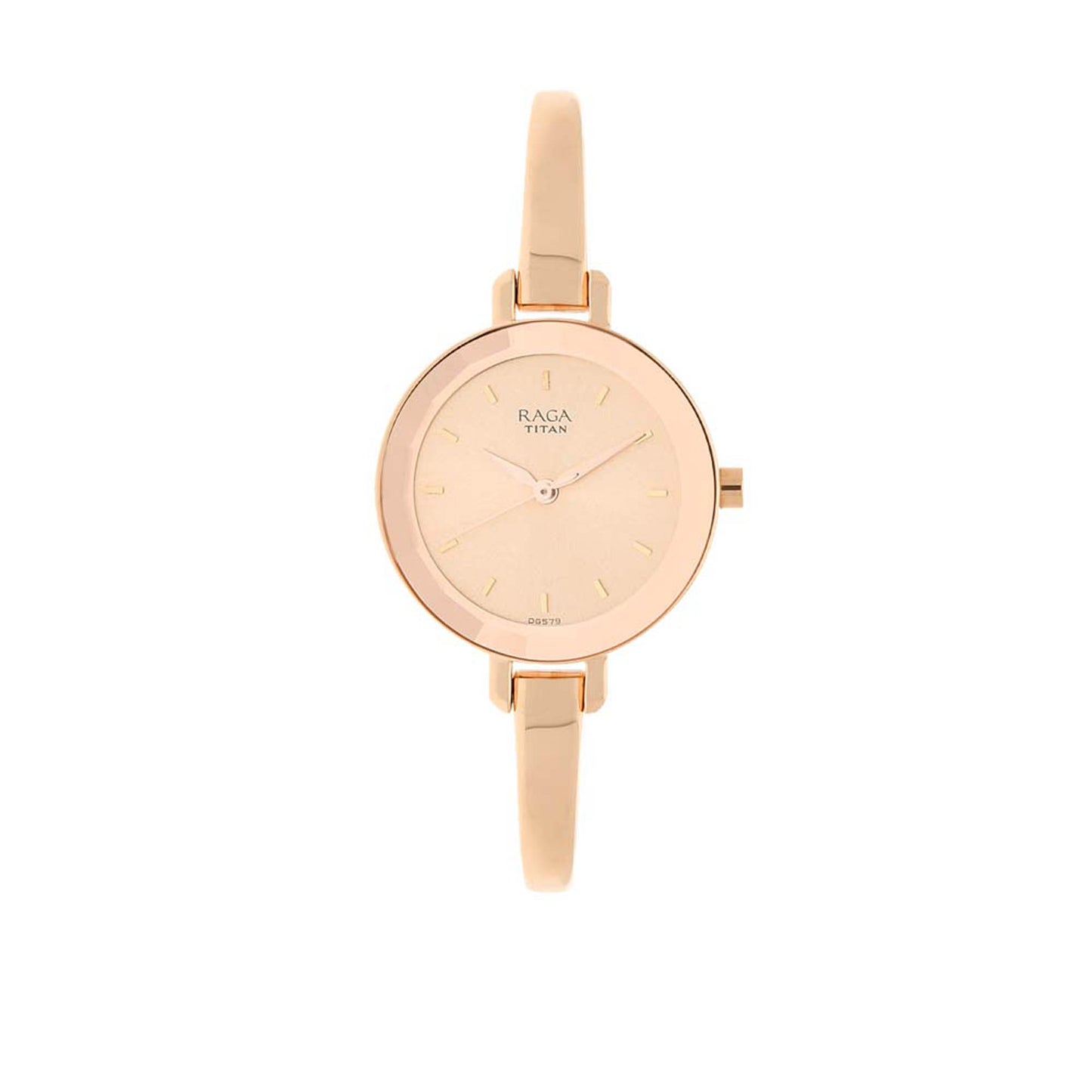 Titan Raga Viva Rose Gold Dial Alog Watch for Women (2575WM01)