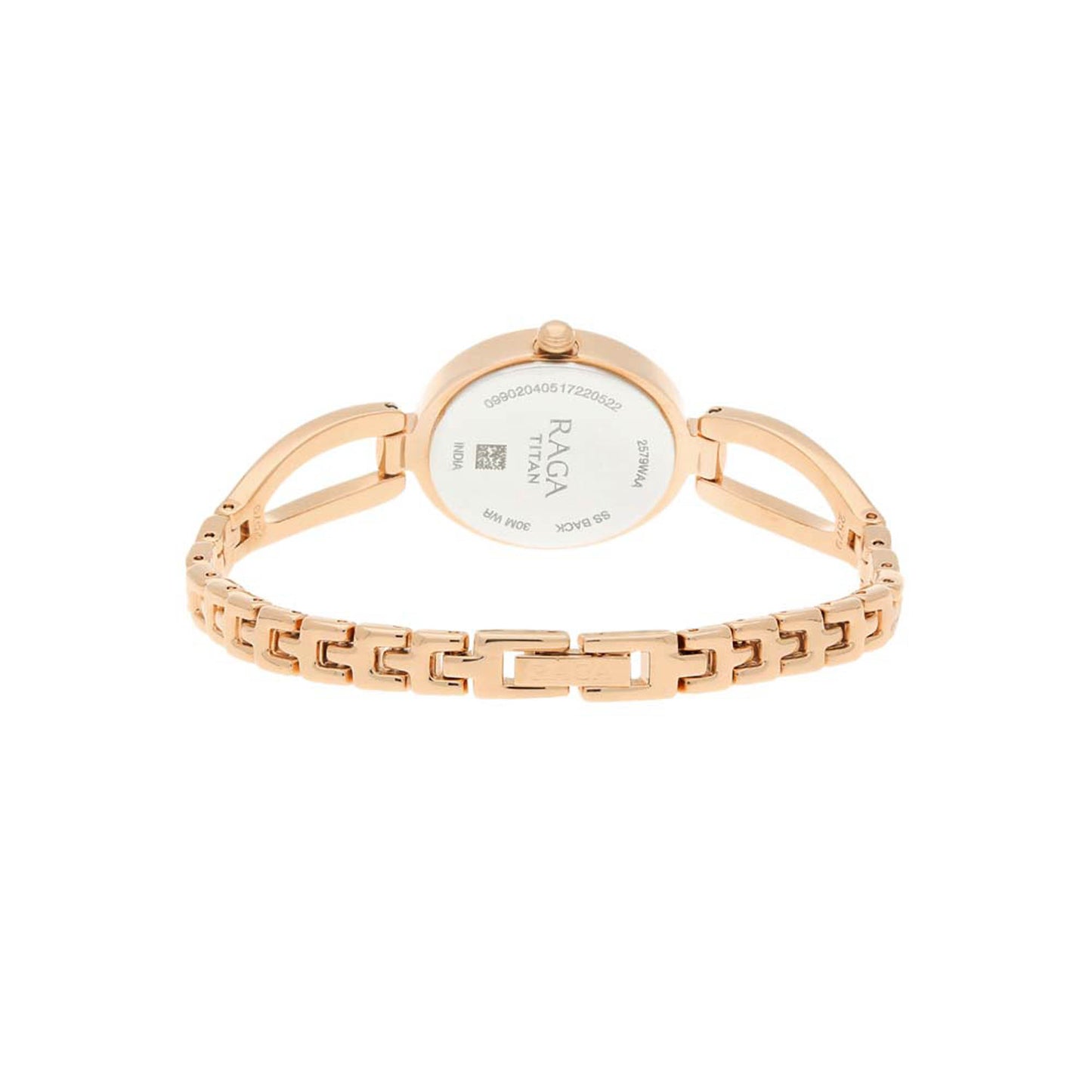 Titan Raga Viva Rose Gold Dial Alog Watch for Women (2579WM01)