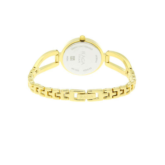 Titan Raga Viva Champange Dial Alog Watch for Women (2579YM01)