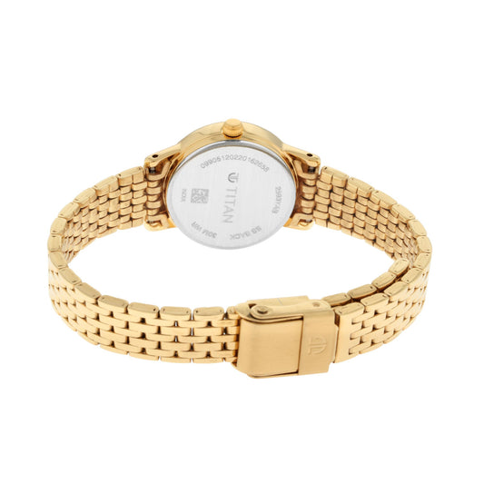 White Dial Alog Watch (2593YM02)