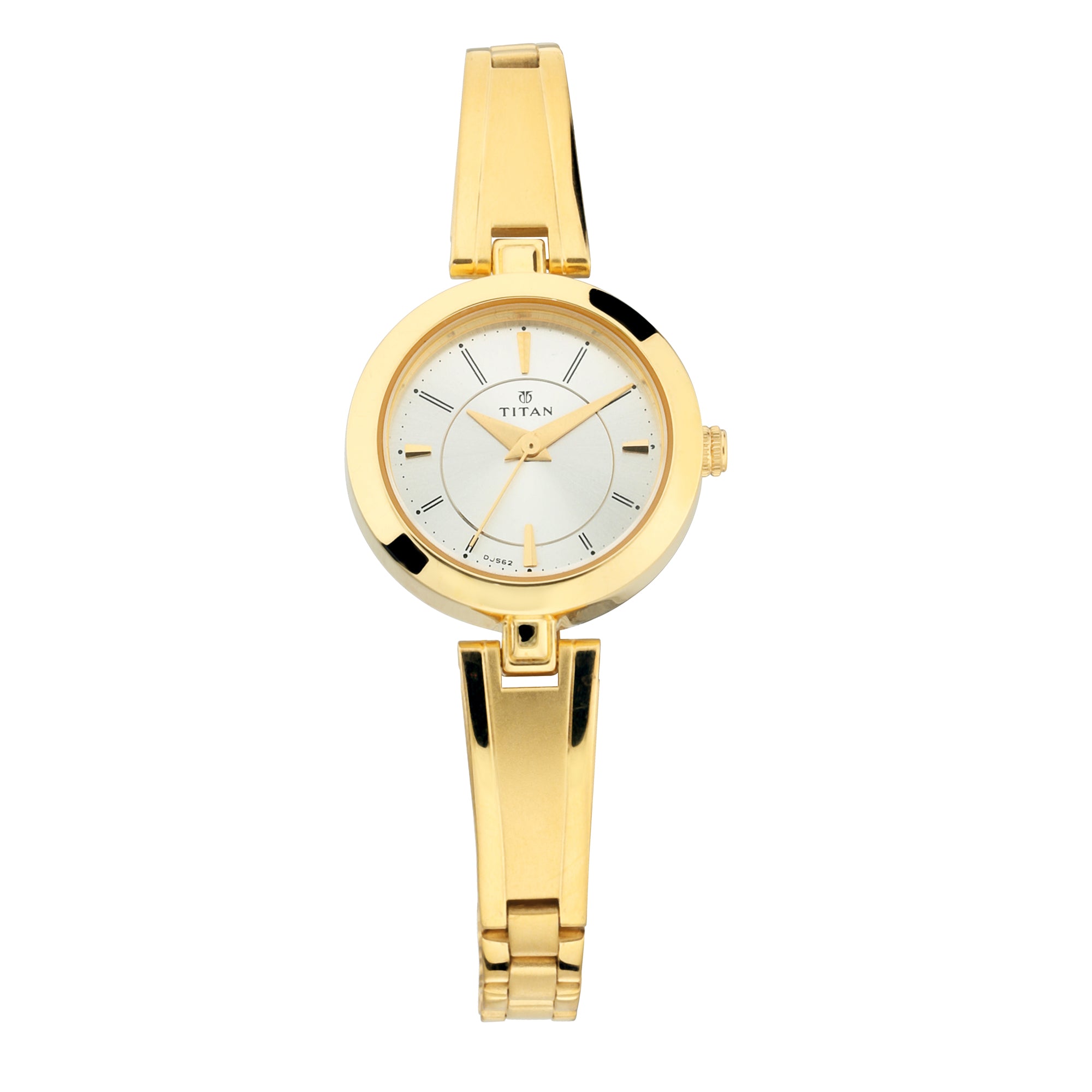 Silver Dial Metal Strap Watch (2598YM02)