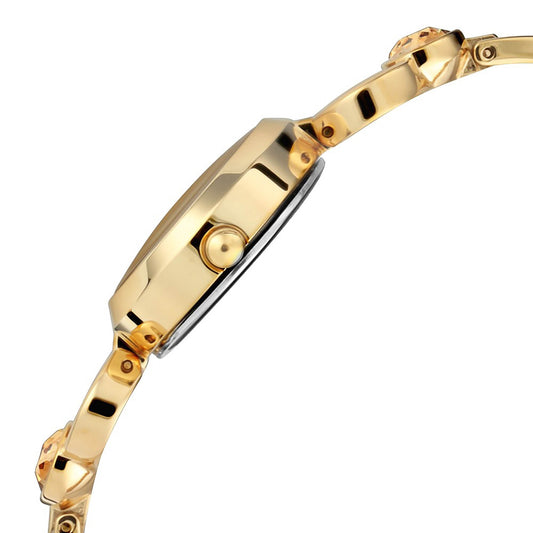 Titan Raga Viva Champagne Dial Analog with Day and Date Metal Strap watch for Women