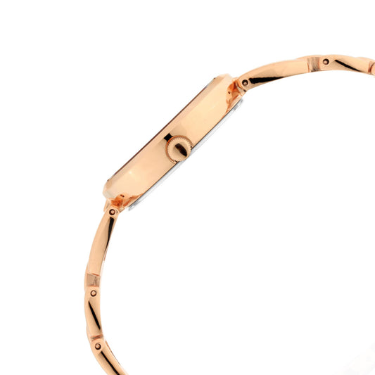 Raga Viva Rose Gold Dial Metal Strap Watch (2642WM01)