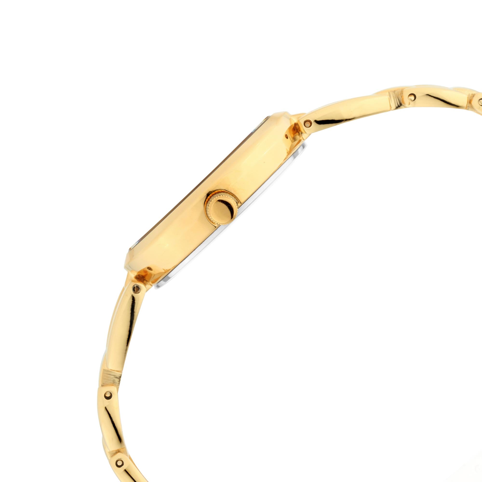 Raga Viva Golden Dial Metal Strap Watch (2642YM01)