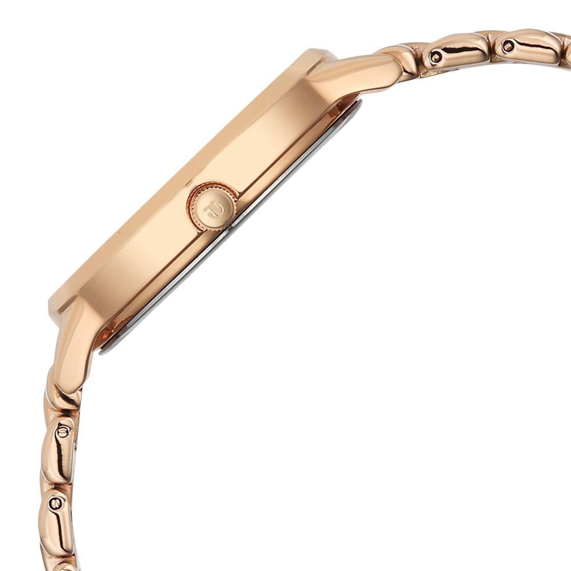 Titan Neo Quartz Analog Grey Dial Rose Gold Watch For Women