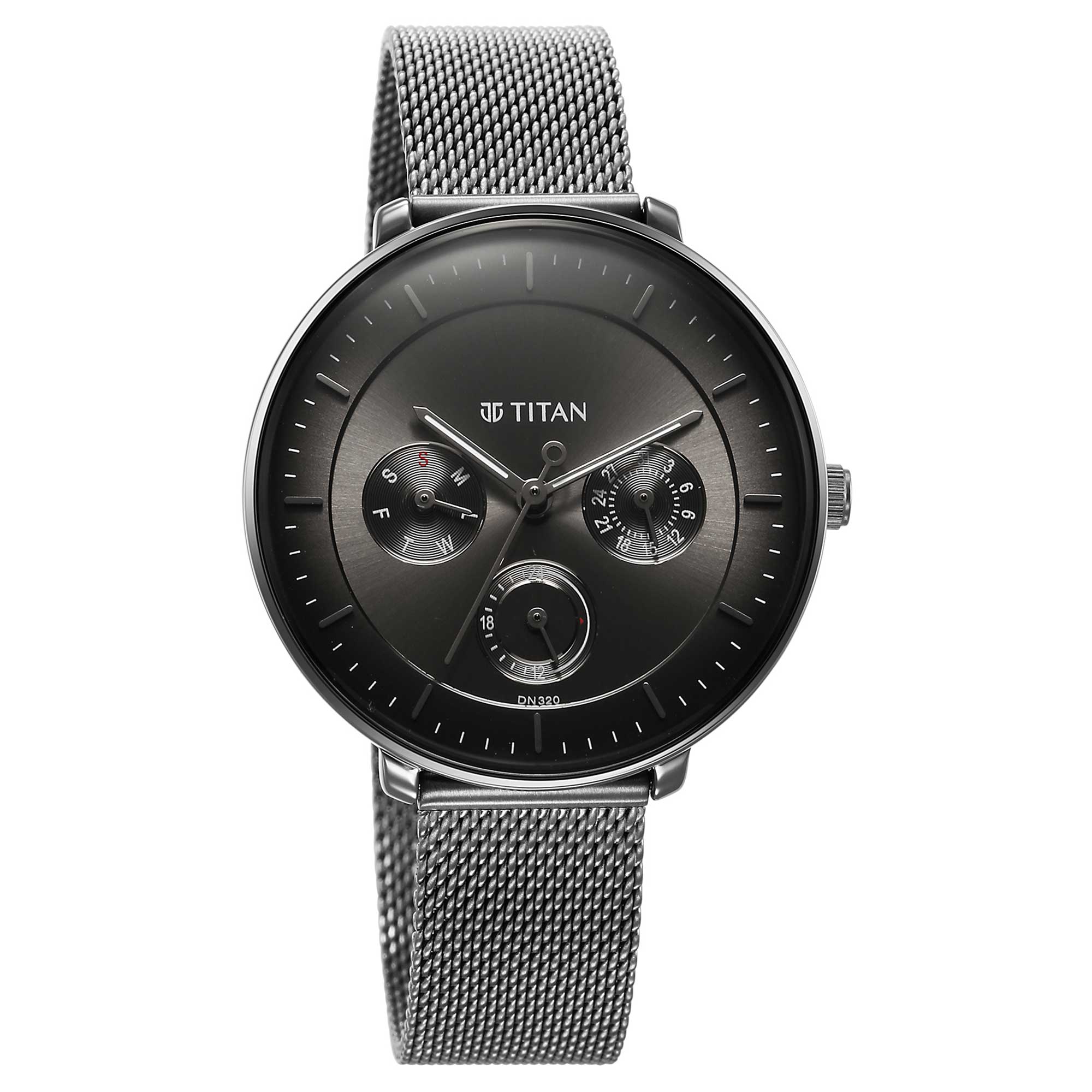 Noir Anthracite Dial Metal Strap Watch (2651QM02)