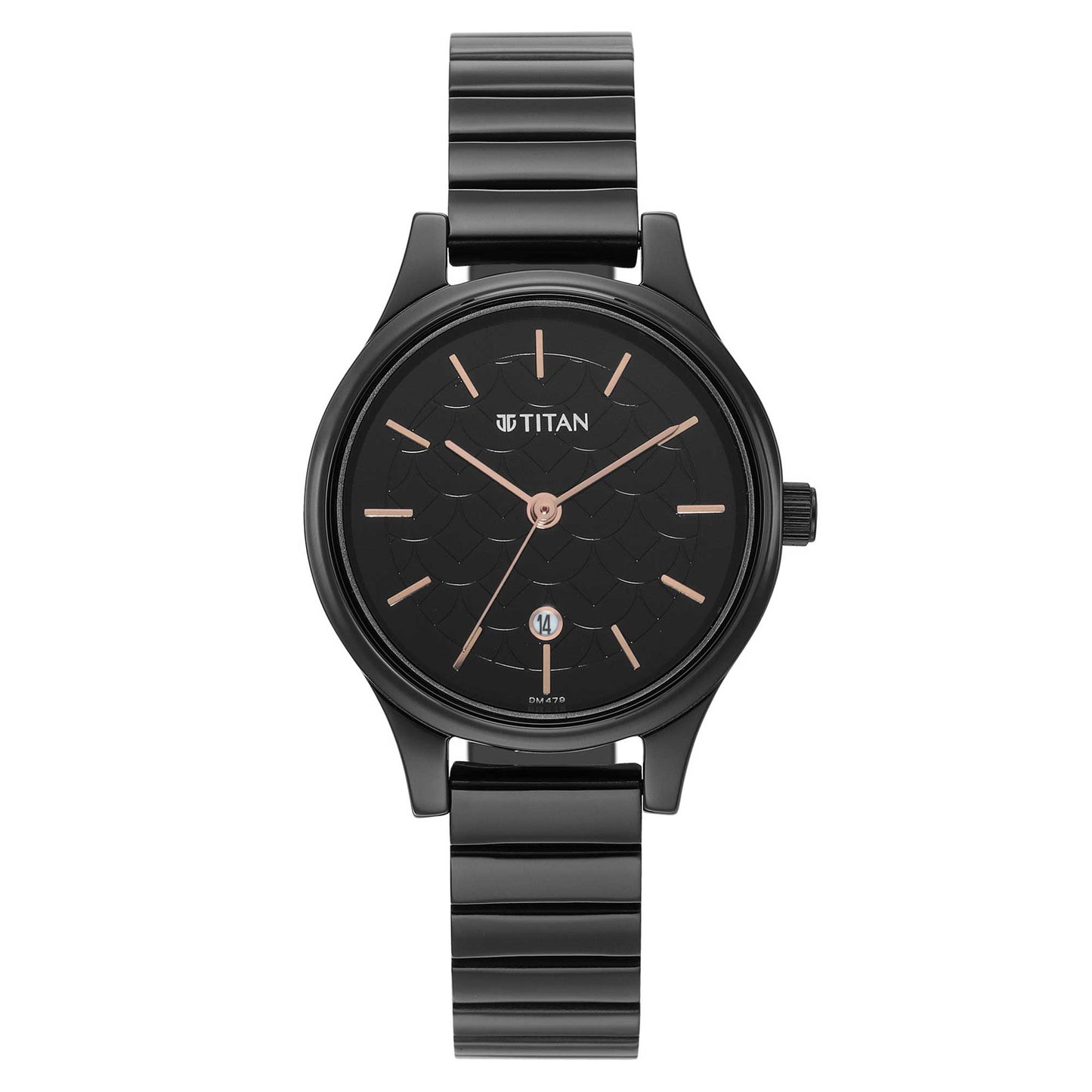 Ladies Karishma Black Dial Metal Strap Watch (2679NM01)