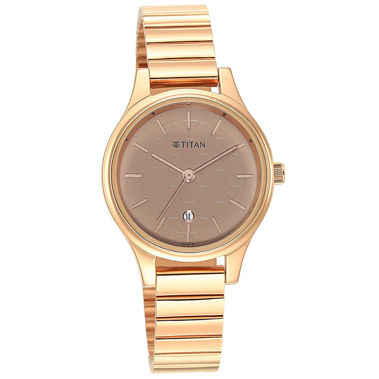 Ladies Karishma Brown Dial Metal Strap Watch (2679WM01)