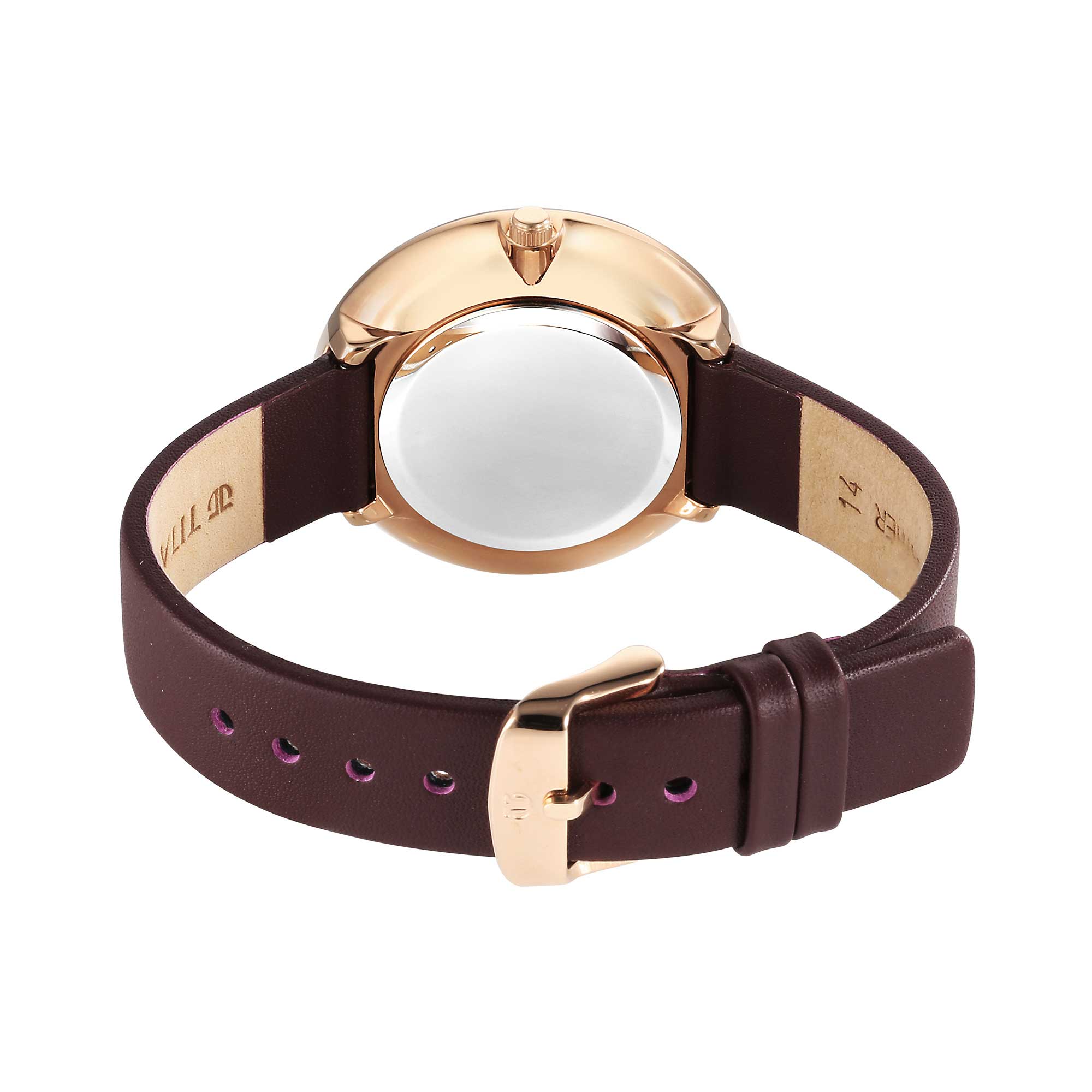 Titan Purple Stackables Ph-2 Case Material Stainless Steel ShapeRound Women Watch (2718WL01)