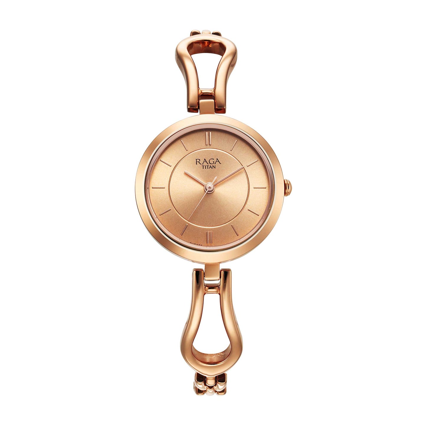 Titan Raga Rose Gold Dial Watch for Women