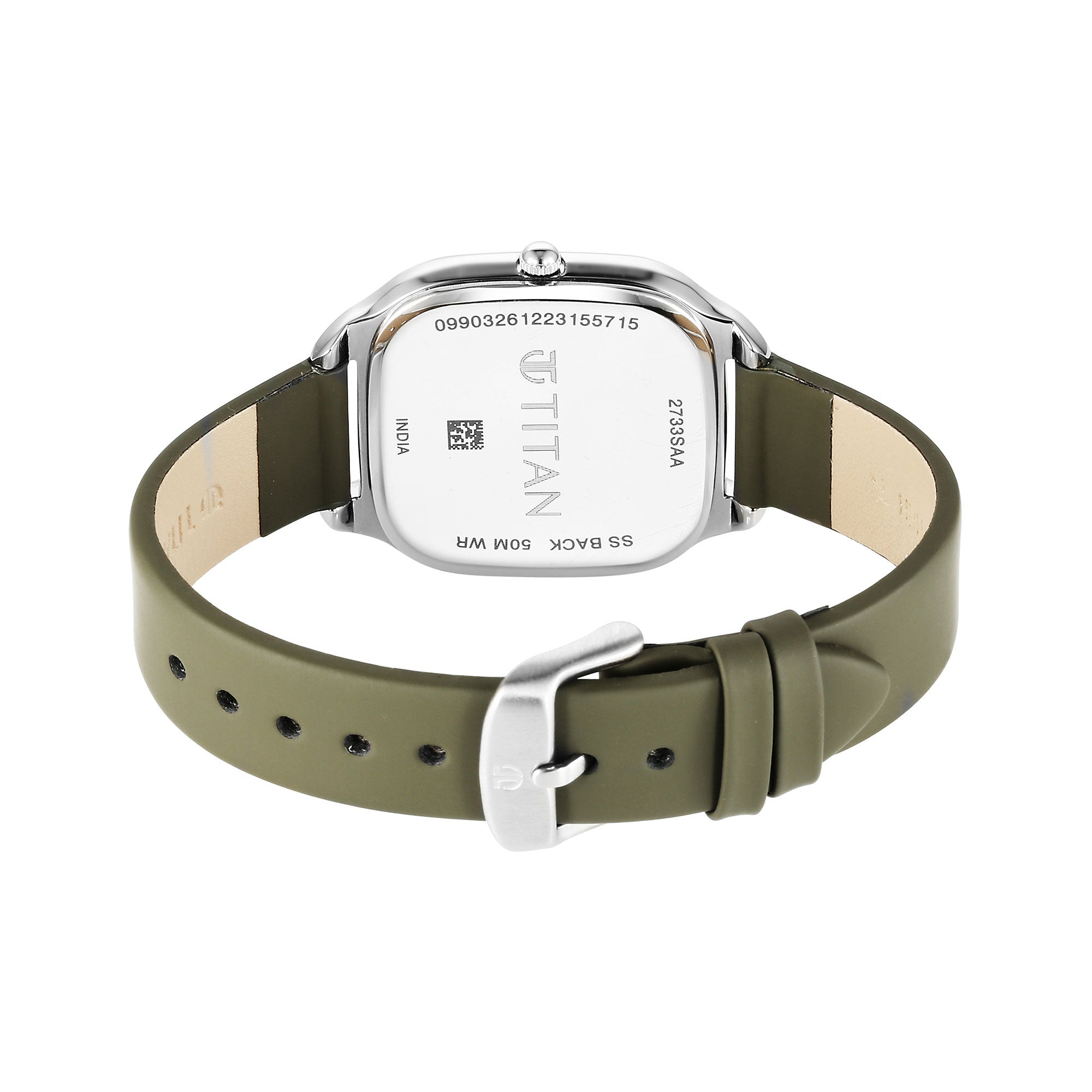 Titan NEO 9 RETRO Women Case Material Brass ShapeShaped Women Watch (2733SL02)